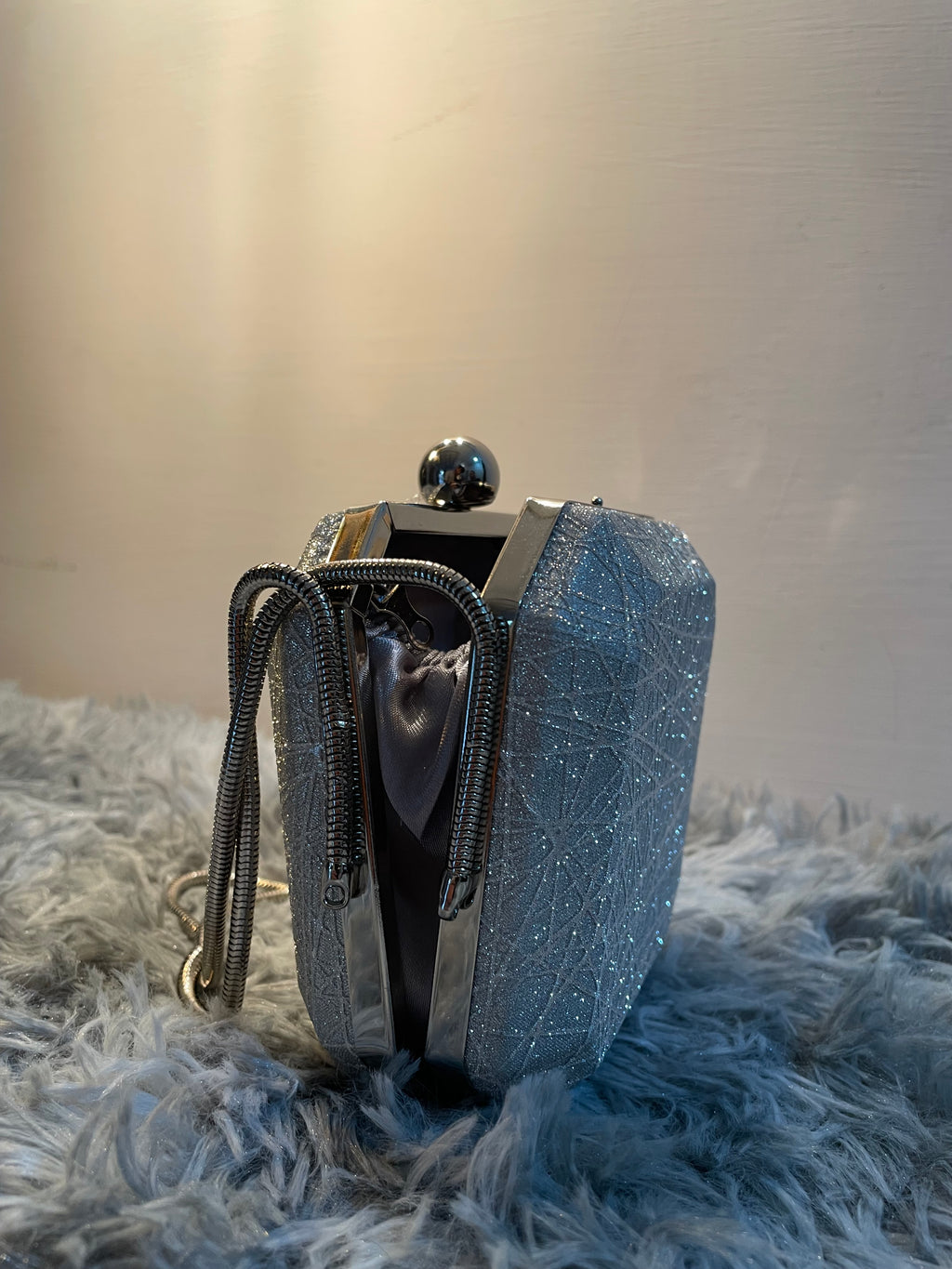 Mini Metallic Party Clutch