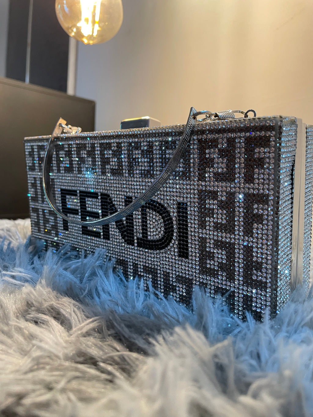 Fendi Clutch (Silver)