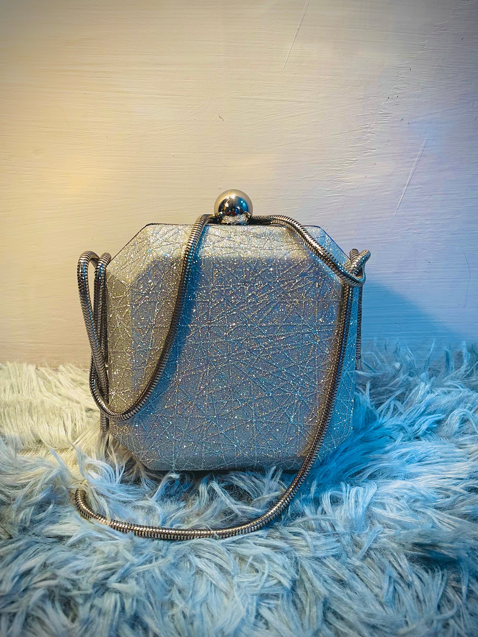 Mini Metallic Party Clutch