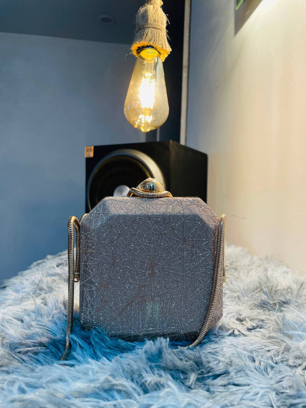 Mini Metallic Party Clutch