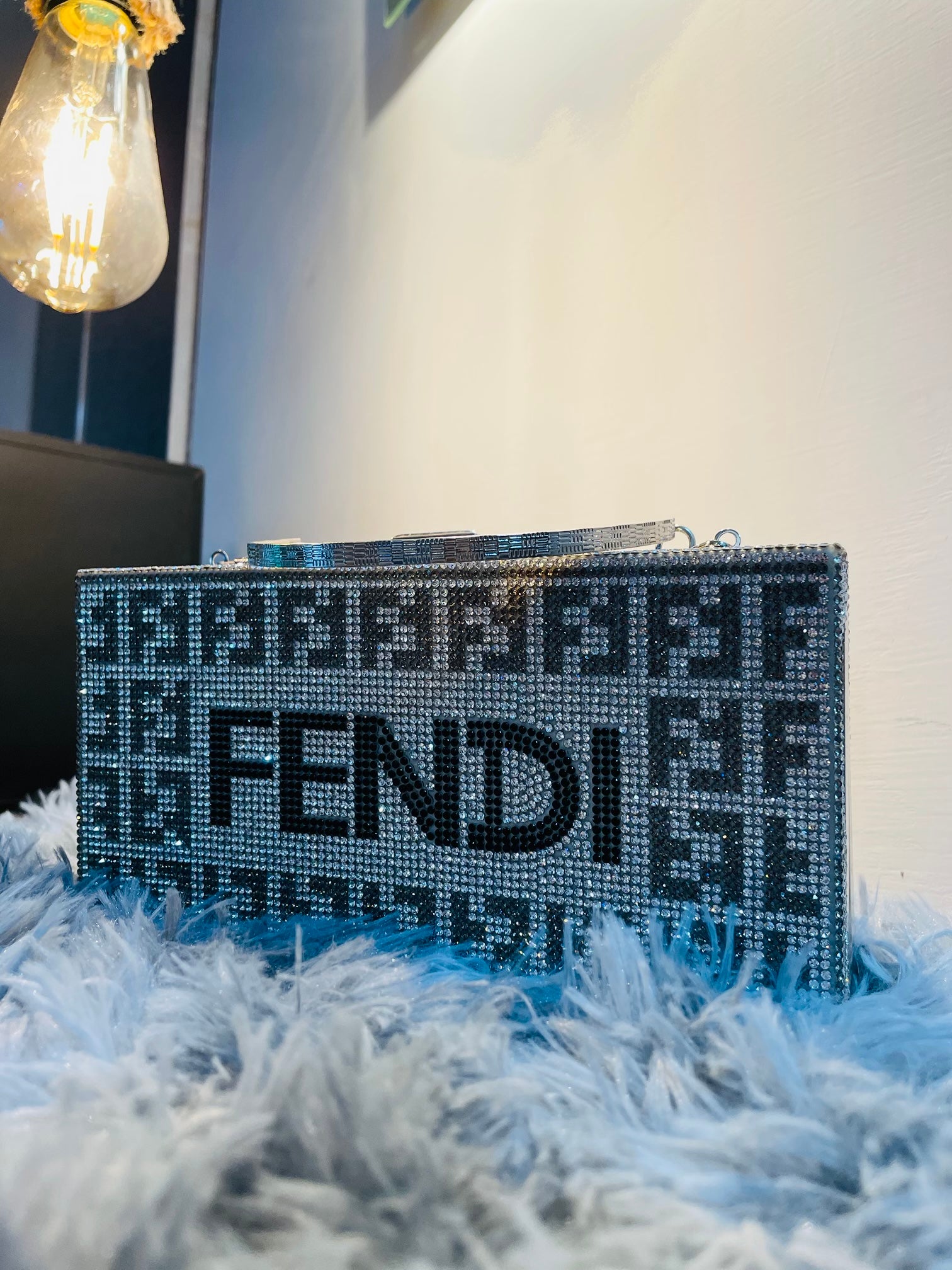 Fendi Clutch (Silver)