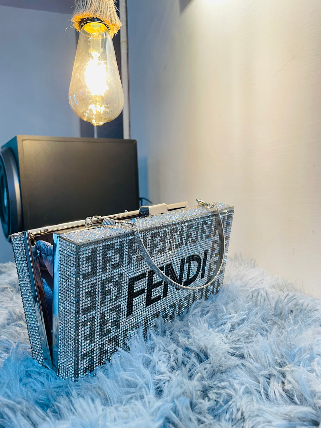 Fendi Clutch (Silver)