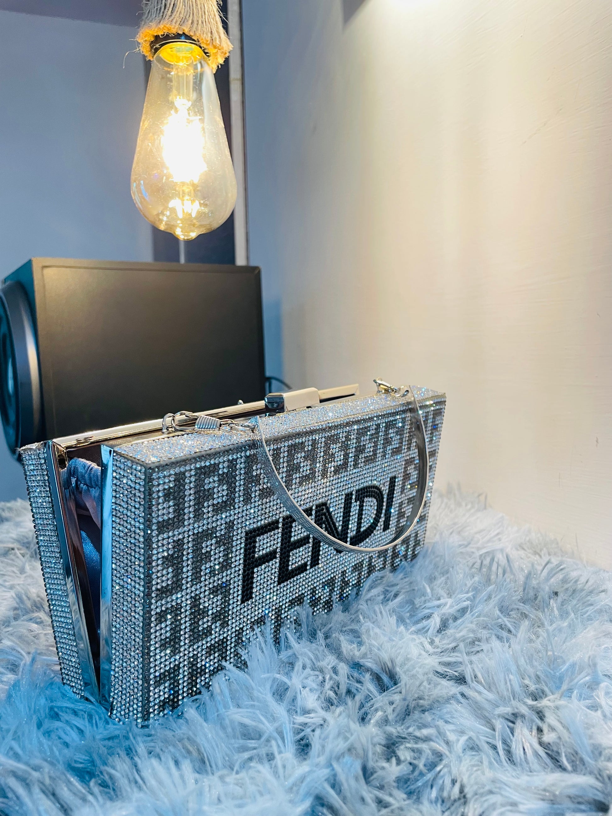 Fendi Clutch (Silver)