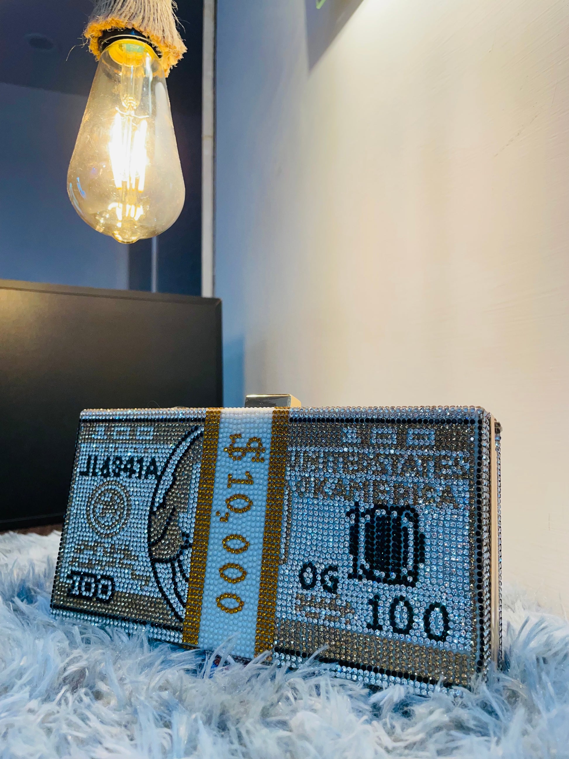 Dollar Clutch (Golden)