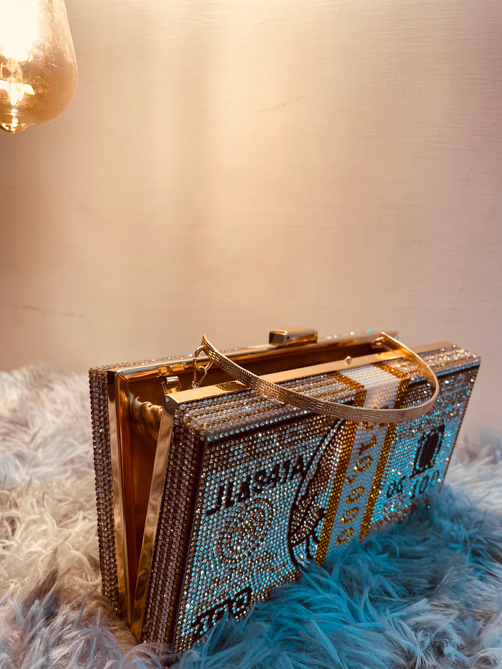 Dollar Clutch (Golden)