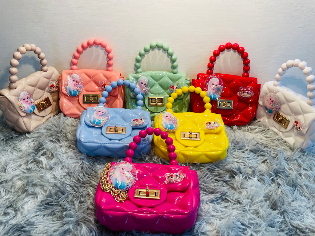 Princess-Inspired Kids’ Beaded Handbag