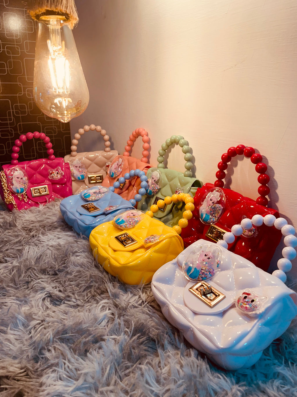 Princess-Inspired Kids’ Beaded Handbag