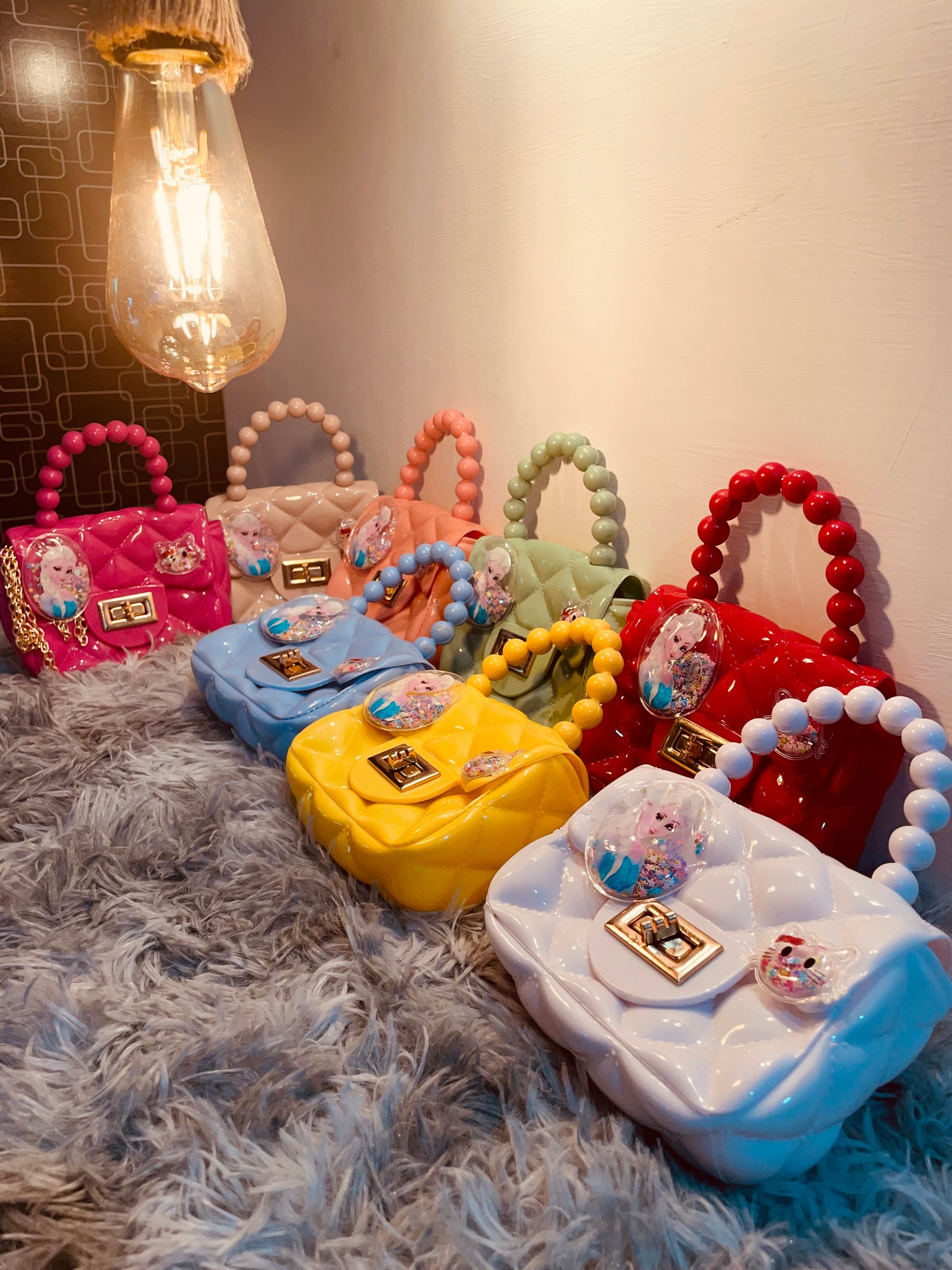 Princess-Inspired Kids’ Beaded Handbag